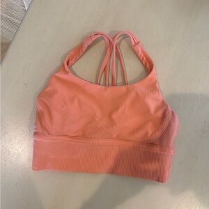 Lululemon energy longline Ribbed Sports Bra